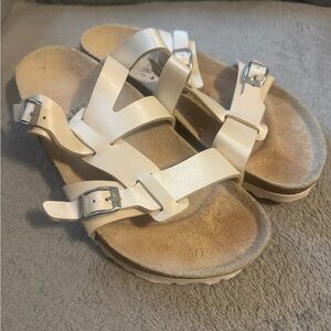 White Birki’s Sandals